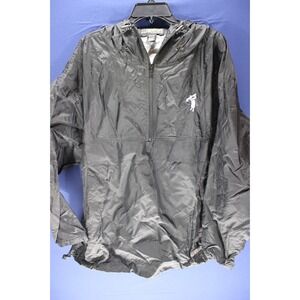 VTG VH1 Fairway to Heaven Rain Pullover Qtr Zip Kangaroo Pouch‎ Black Size XL